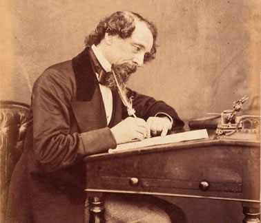 Charles Dickens by Watkins, 1858